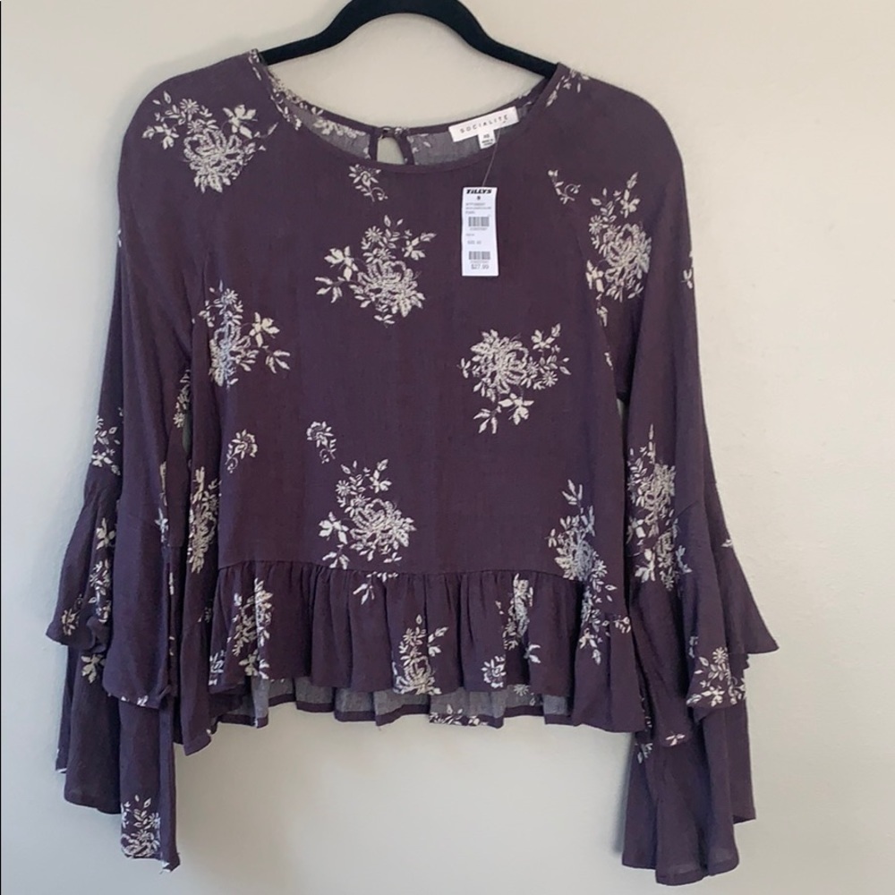 NWT Socialite blouse